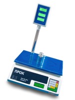 Торговые весы со стойкой на 40 кг