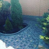 Укладка тротуарной плитки в Харькове
