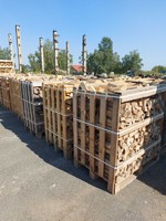 Дрова дубовые колотые сухие