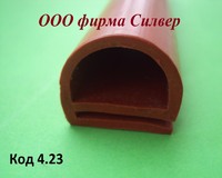 Ущільнювач термостійкий для печі Wiesheu Euromat 18х21мм