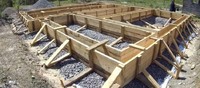 Заливка фундаментів заборів колон\ буріння свай. Надам послугу