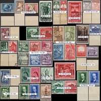 Поштові марки Рейху періоду 1933-45 _набір 6