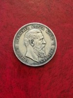 Германия 5 марок, 1888 год, Пруссия