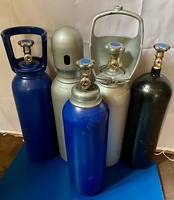 Балони 5л нові під Вуглекислоту, Аргон, Азот, Кисень