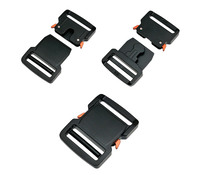 Сучасний алюмінієвий фастекс Stealth Buckle 45 мм в упаковці 10 штук