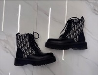 Ботинки женские в стиле Dior / демисезонные на платформе