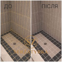 Реставрація швів плитки Ванна Душова